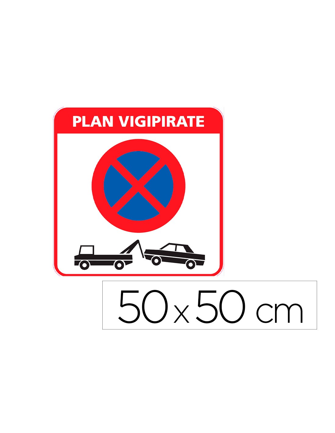 Panneau De Signalisation Aluminium Vigipirate Signaletique Biz