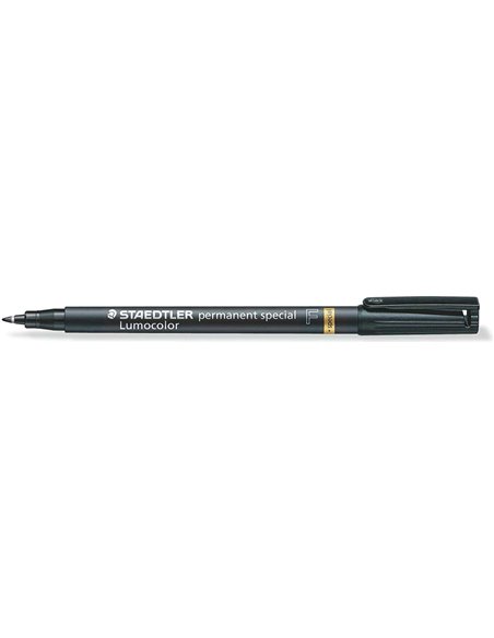 Marqueur permanent Staedtler Lumocolor Permanent 319 à pointe fine – trait 0,6 mm – pour applications spéciales – séchage rapide