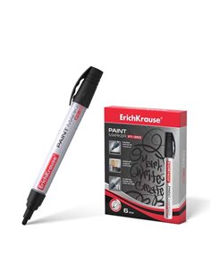 Marqueur peinture Erichkrause PT-350 - Système d'alimentation en encre à valve - Corps en aluminium robuste - Pointe ogive - Rés