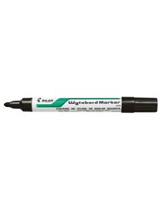 Marqueur pour tableau blanc Pilot - Pointe ronde 4 mm - Trait 1,8 mm - Effaçable à sec - Noir
