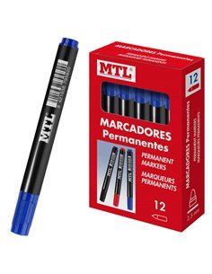 Marqueurs permanents Dohe - Pointe conique de 2 mm - Résistants à l'eau et à séchage rapide - Idéal pour marquer sur n'importe q