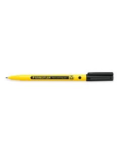 Marqueur à pointe fine Staedtler 307 Noris - Trait d'environ 0,6 mm - Encre à base d'eau - Corps en plastique recyclé à 97 % - N