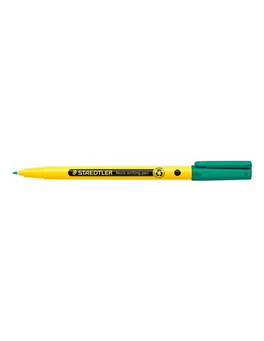 Marqueur à pointe fine Staedtler 307 Noris - Trait d'environ 0,6 mm - Encre à base d'eau - Corps en plastique recyclé à 97 % - V
