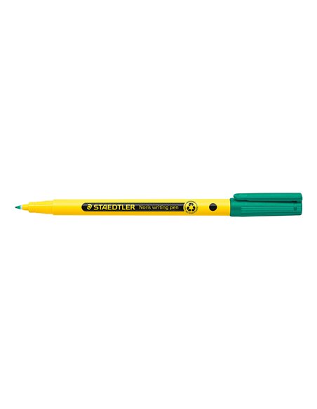 Marqueur à pointe fine Staedtler 307 Noris - Trait d'environ 0,6 mm - Encre à base d'eau - Corps en plastique recyclé à 97 % - V