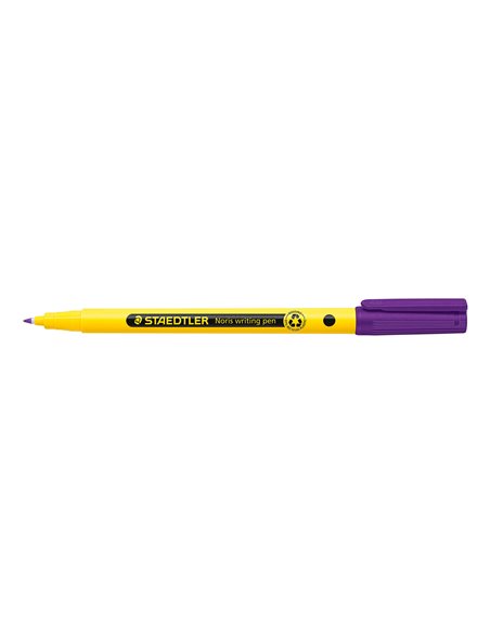 Marqueur à pointe fine Staedtler 307 Noris - Trait d'environ 0,6 mm - Encre à base d'eau - Corps en plastique recyclé à 97 % - C