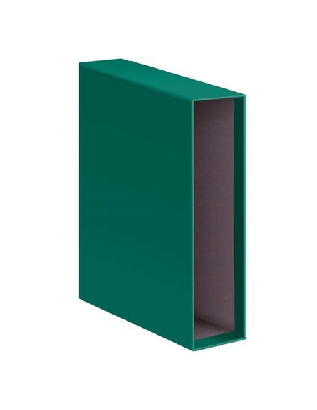 Classeur à levier Dohe Archicolor - Format Folio - Carton ligné - Vert