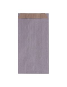 Lot de 250 enveloppes Kraft Apli 11x21x5cm - Papier Kraft 50g/m² - Réutilisables et recyclables - Couleur Argent