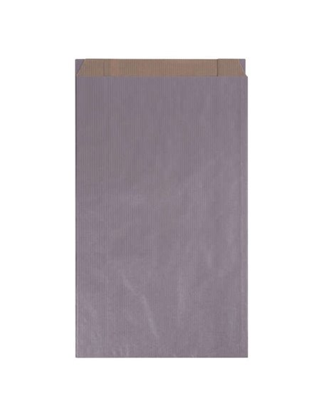 Enveloppes Kraft Argent Apli 24x43x7mm - Papier Kraft 50g/m² - Réutilisables et recyclables - Paquet de 250