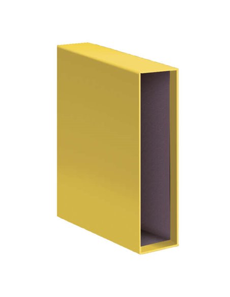 Protège-classeur à levier Dohe Archicolor - Format Folio - Carton ligné - Jaune