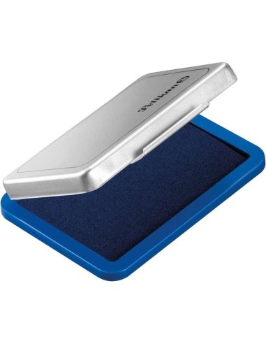 Tampon encreur Pelikan n° 3 5 x 7 cm - Idéal pour tampons et travaux manuels - Format compact - Encre de haute qualité - Bleu