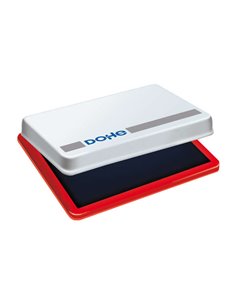 Tampon métallique Dohe n° 2 - Dimensions : 109 x 70 mm - Couleur : rouge