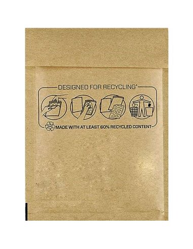 Lot de 100 sachets à bulles rembourrés Bankers Box - 110 x 160 mm - Bulles intérieures rembourrées - Idéal pour les produits fra