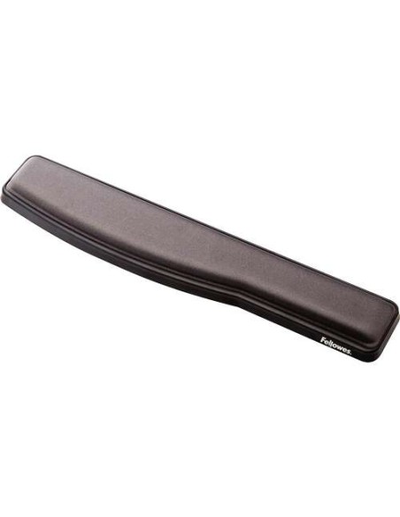 Repose-poignet pour clavier Fellowes Premium Gel - Angle et hauteur réglables - Surface en polyester - Graphite