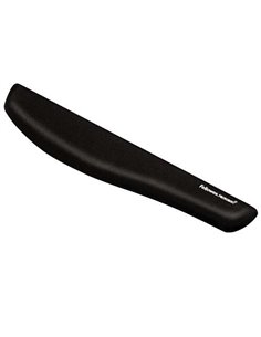 Repose-poignet pour clavier Fellowes PlushTouch Foam Fusion - Protection antibactérienne - Matériau extra doux - Base antidérapa