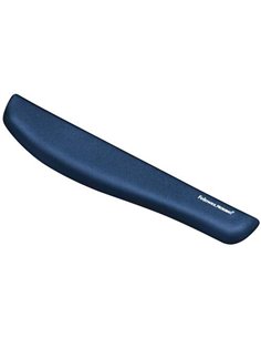Repose-poignet pour clavier Fellowes PlushTouch Foam Fusion - Protection antibactérienne - Matériau extra doux - Base antidérapa