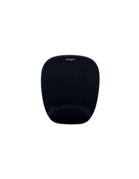 Tapis de souris repose-poignet en mousse Kensington - 330 x 238 x 35 mm - Tissu doux - Noir