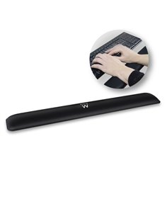 Repose-poignet pour clavier Ewent - Ergonomique - Base en caoutchouc antidérapante - Noir