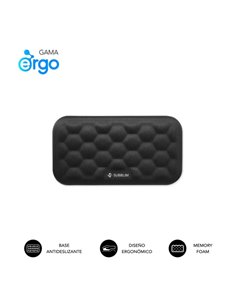 Repose-poignet de souris Subblim Ergo Airpad - Mousse à mémoire de forme 65D - Tissu AirMesh respirant - Base antidérapante - No