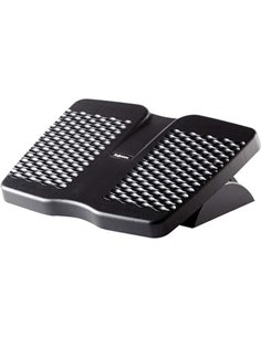 Repose-pieds ventilé Fellowes Refresh 45,2 x 33 cm - 2 réglages de hauteur - Plateforme coulissante - Noir