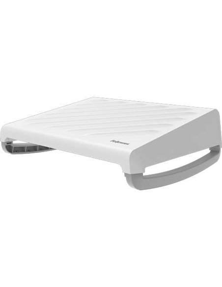 Repose-pieds ergonomique Fellowes Breyta™ - Réglable sur 3 positions - Pliable pour un gain de place - Basculement - Blanc