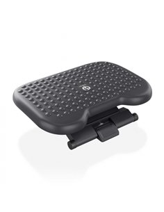 Repose-pieds ergonomique Aisens, inclinable et réglable en hauteur - Base antidérapante - Poids max. 30 kg - Matériau HIPS résis