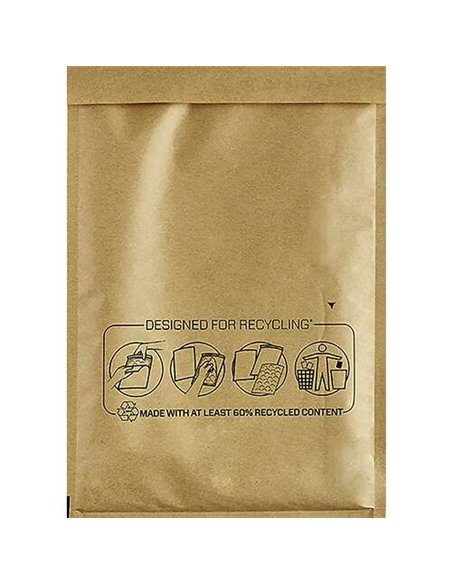 Fellowes Bankers Box n° 16, paquet de 10 sacs à bulles rembourrés 220 x 330 mm