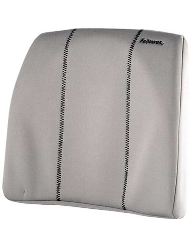 Dossier ergonomique Fellowes Smart Suites en mousse haute densité et sangle réglable - Gris