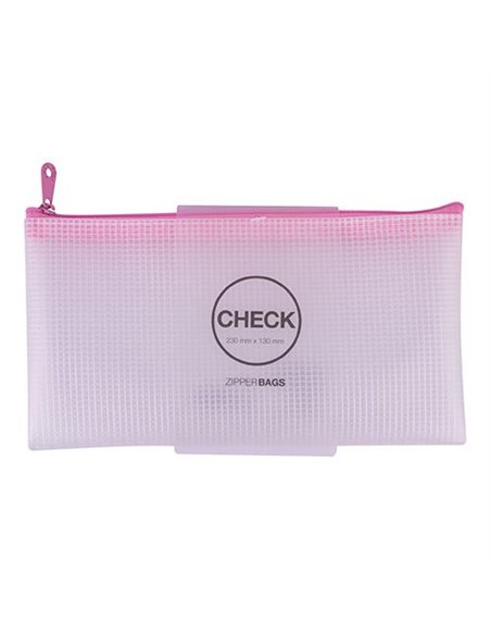 Enveloppes fourre-tout Apli Nordik Collection - Souples - Portables - Résistantes - Durables - Translucides - Fermeture éclair -