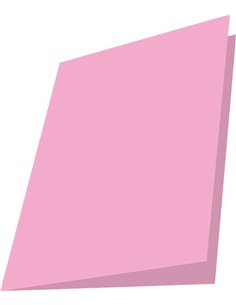Mariola Lot de 50 sous-chemises en carton 180 g/m² - Format Folio - Fente pour attache - Rose