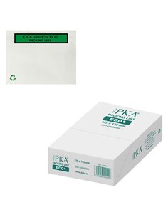 Boîte Dohe de 250 enveloppes autocollantes écologiques - Liste de colisage pour expédition spéciale