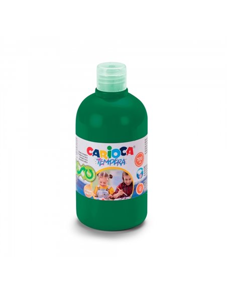 Bouteille en détrempe Carioca - Couleurs super lavables - Faciles à mélanger - Applicable sur matériaux poreux - Haute opacité -