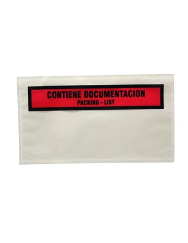 Enveloppe autocollante pour envoi de documents 240 x 135 mm - Liste de colisage