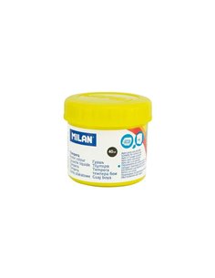 Flacon de peinture tempera Milan 40 ml - Séchage rapide - Miscible - Jaune