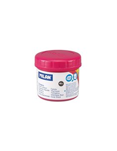 Flacon de peinture tempera Milan 40 ml - Séchage rapide - Miscible - Couleur magenta