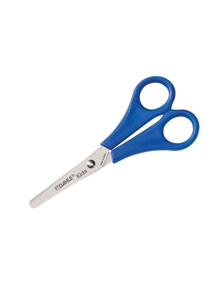 Ciseaux pour enfants Dahle 54626 13 cm - Pointes arrondies - Acier inoxydable - Bleu