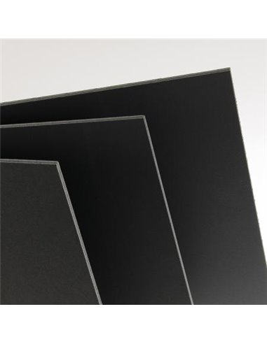 Lot de 17 panneaux de mousse Canson - 29,7 x 42 cm - 5 mm - Noir