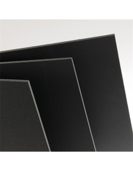 Lot de 17 panneaux de mousse Canson - 29,7 x 42 cm - 5 mm - Noir
