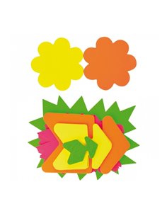 Pack de 50 affiches fluorescentes assorties Apli - Poids lourd - Haute résistance - Idéal pour les offres et promotions - Couleu