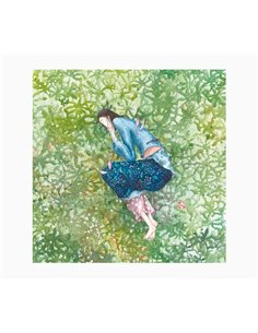 Carte double photo Gaëlle Boissonnard - Vernis épais gaufré UV - Pelliculage mat doux au toucher - 16 x 16 cm - Papier certifié 