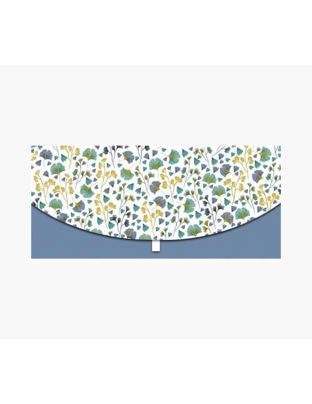 Cartes-cadeaux illustrées - Enveloppe horizontale - Thème floral - 21,3 x 9,6 cm - Emballées individuellement sous cellophane - 
