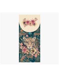 Cartes cadeaux Pictura Money Cards - Carte cadeau enveloppe - 9,6 x 21,3 cm - Thème léopard - Emballage individuel - Enveloppe b