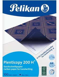 Lot de 100 feuilles de papier calque Pelikan Plenticopy 200H - Haute qualité - Idéal pour des copies nettes - Résistant et durab