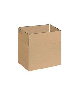 Boîtes d'emballage Dohe à 4 rabats - 355 x 265 x 270 mm - Carton de 3 mm d'épaisseur - Solides et durables - Idéales pour l'expé