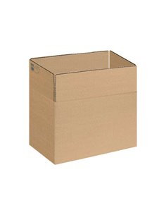 Boîtes d'emballage Dohe à 4 rabats - 400 x 290 x 220 mm - Carton de 3 mm d'épaisseur - Solides et durables - Idéales pour l'expé