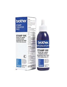 Bouteille d'encre bleue Brother pour machine à tamponner SC2000 20 cc