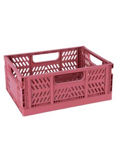 Lot de 2 boîtes plastiques pliables et empilables Apli Up North - Dimensions 290 x 210 x 120 mm - Idéales pour outils, jouets, l