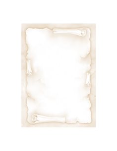 Pack de 20 feuilles de papier parchemin thématique Apli - 90 g - Impression couleur - Idéal pour les invitations et les travaux 