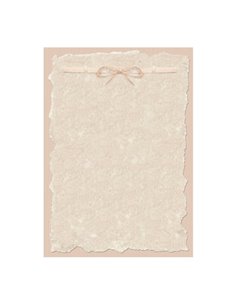 Lot de 20 feuilles de papier Apli à motif parchemin moderne - 90 g/m² - Impression couleur - Idéal pour les invitations et les t