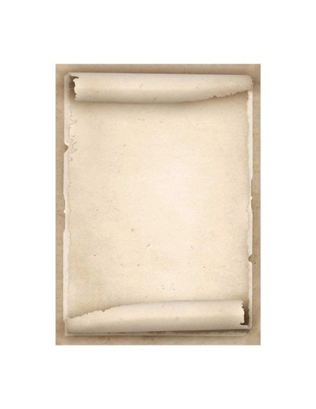 Lot de 20 feuilles de papier Apli à motif parchemin antique - 90 g/m² - Impression couleur - Idéal pour les invitations et les t