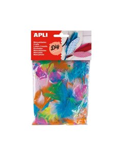 Stylos de collage Apli 14 g - Couleurs assorties